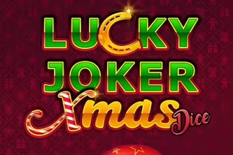 00321 lucky joker xmas dice